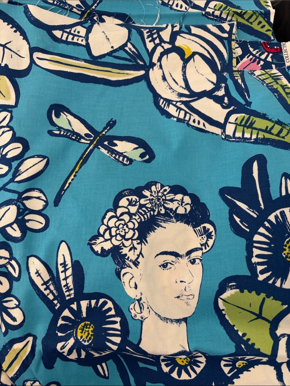 Alexander Henry Frida Kahlo “cactus flower” fabric 4yds
